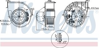 Nissens 87416