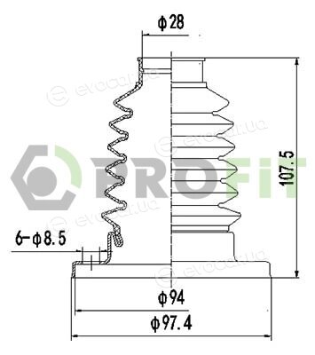 Profit 2810-0033 XLB