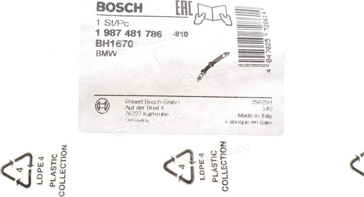 Bosch 1 987 481 786