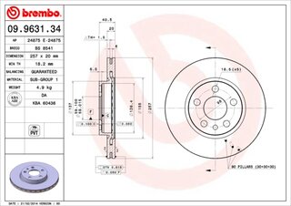 Brembo 09.9631.34