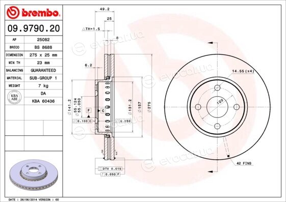 Brembo 09.9790.20