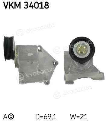 SKF VKM 34018