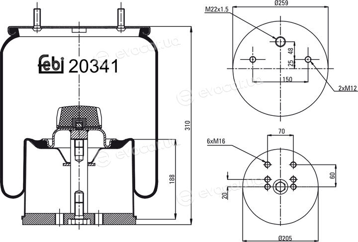 Febi 20341