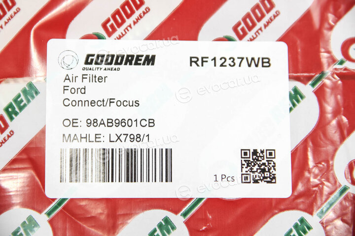 Goodrem RF1237WB