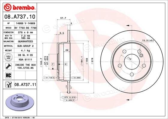 Brembo 08.A737.11