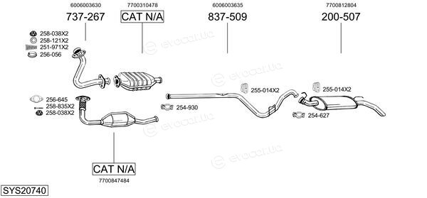 Bosal SYS20740