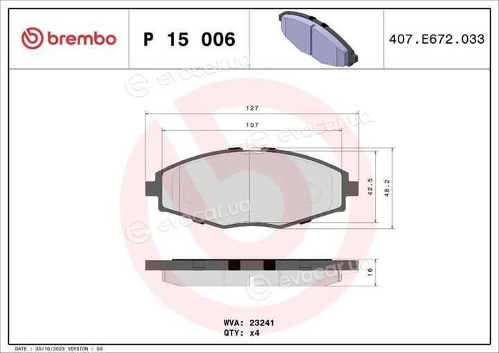 Brembo P 15 006