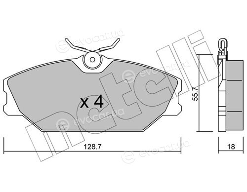 Metelli 22-0142-2