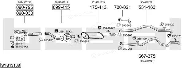 Bosal SYS13168