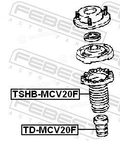 Febest TD-MCV20F