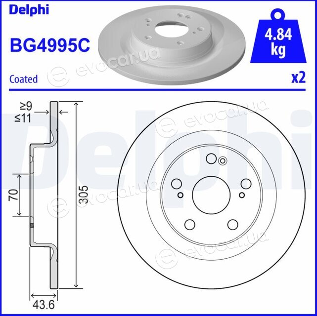 Delphi BG4995C