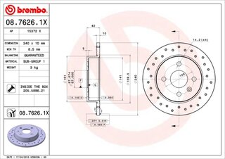Brembo 08.7626.1X
