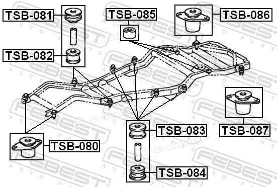 Febest TSB-080