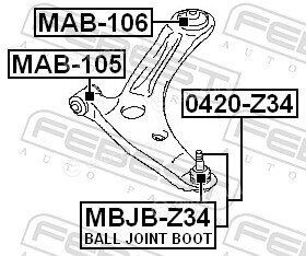 Febest 0420-Z34