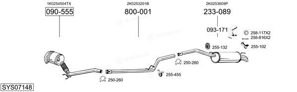 Bosal SYS07148