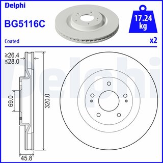 Delphi BG5116C