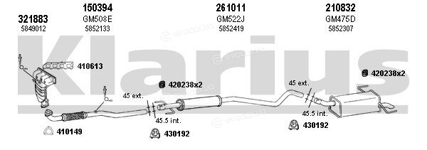 Klarius 391389E