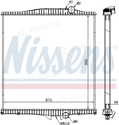 Nissens 654620