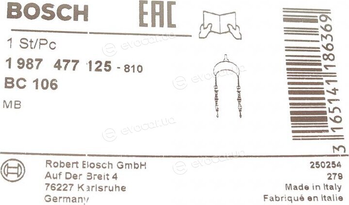 Bosch 1 987 477 125