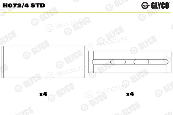 Glyco H072/4 STD
