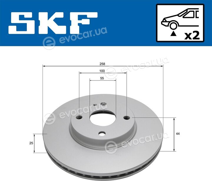 SKF VKBD 81134 V2