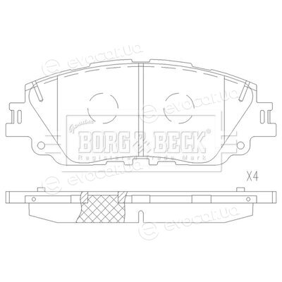 Borg & Beck BBP2714