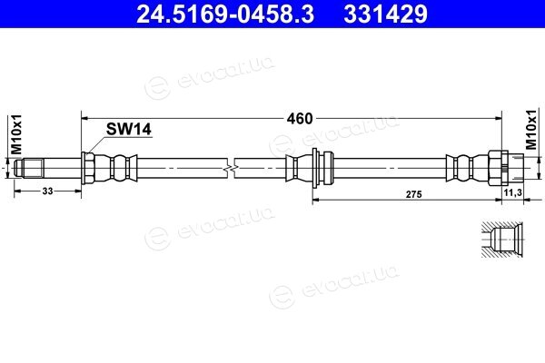 ATE 24.5169-0458.3