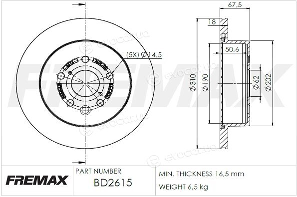 Fremax BD-2615