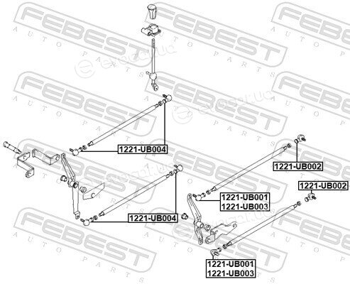 Febest 1221-UB004