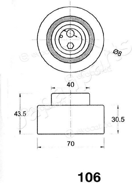 Japanparts BE-106