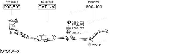 Bosal SYS13443