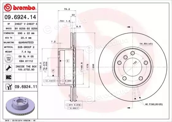 Brembo 09.6924.11