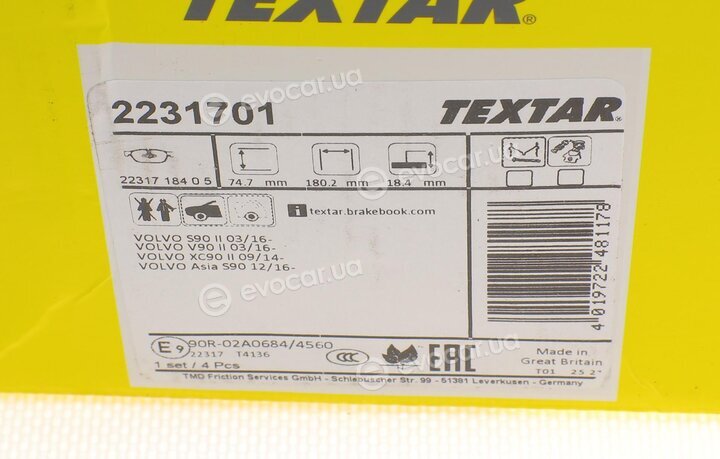 Textar 2231701