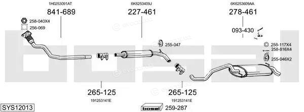 Bosal SYS12013