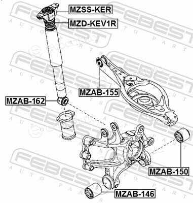 Febest MZSS-KER