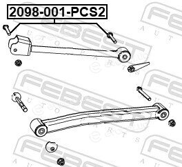 Febest 2098-001-PCS2