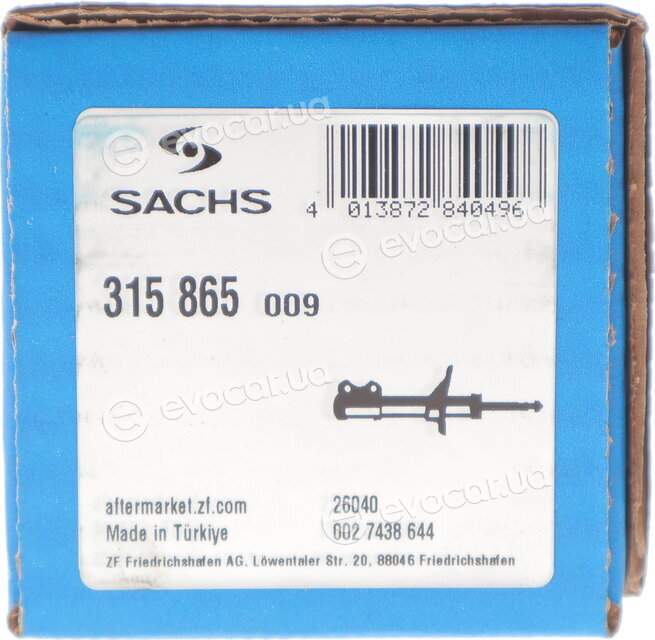 Sachs 315 865