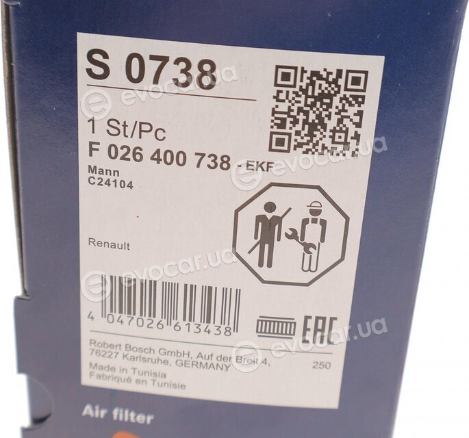 Bosch F 026 400 738