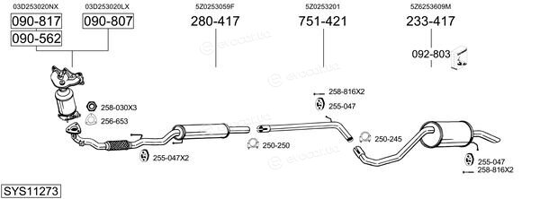 Bosal SYS11273