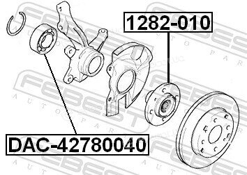 Febest DAC42780040