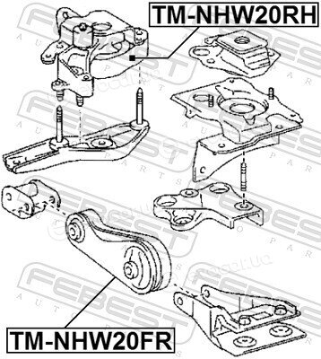 Febest TM-NHW20RH