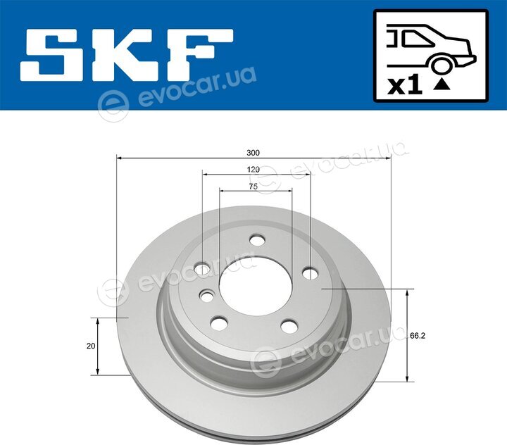 SKF VKBD 90120 V1