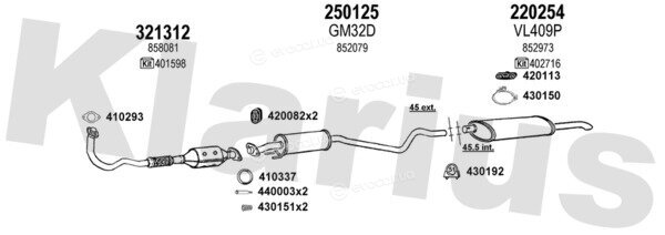 Klarius 390894E