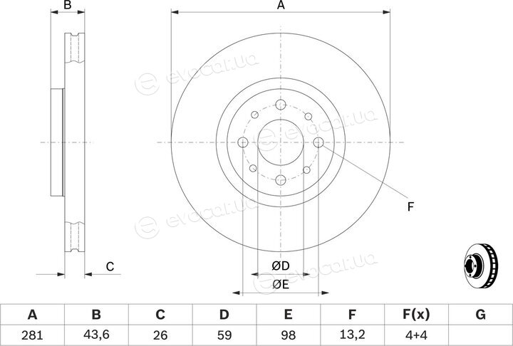 Bosch 0 986 479 B52