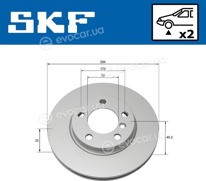 SKF VKBD 80117 V2