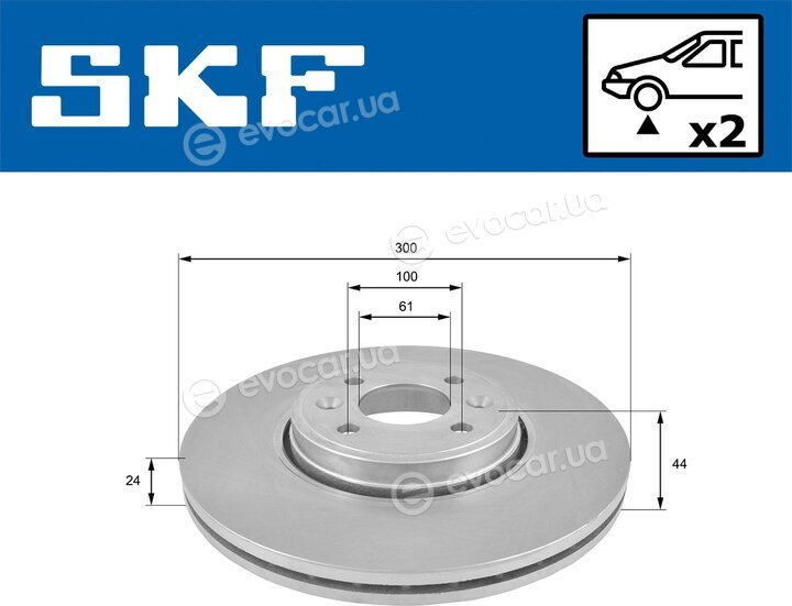 SKF VKBD 80173 V2