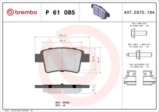 Brembo P 61 085