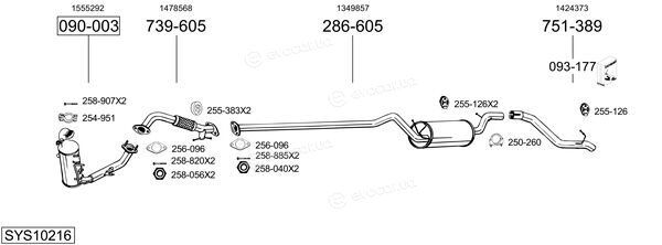 Bosal SYS10216