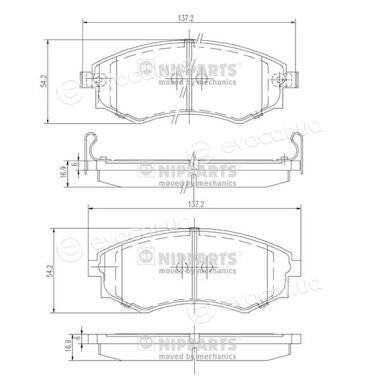 Nipparts J3601055