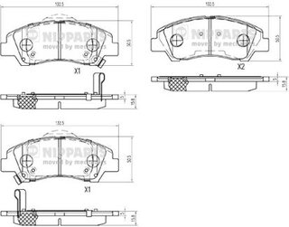 Nipparts N3600555
